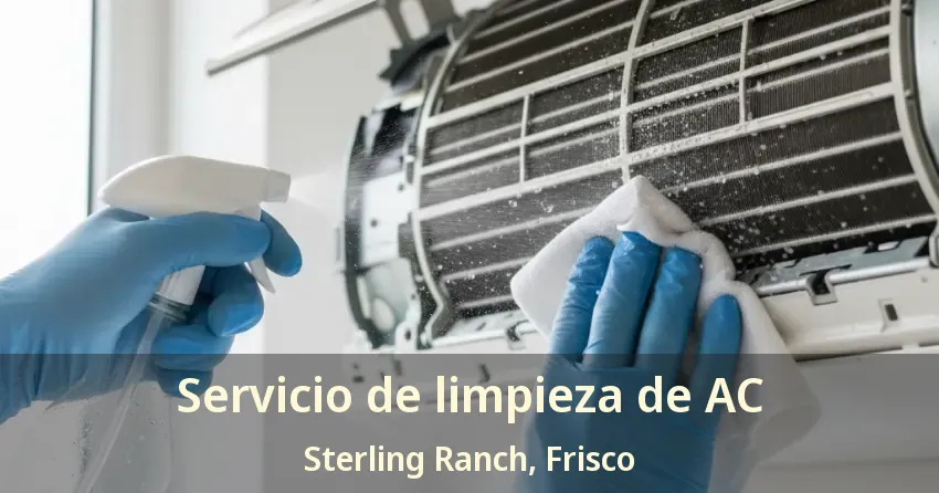 Servicio de limpieza de AC Sterling Ranch, Frisco - TX