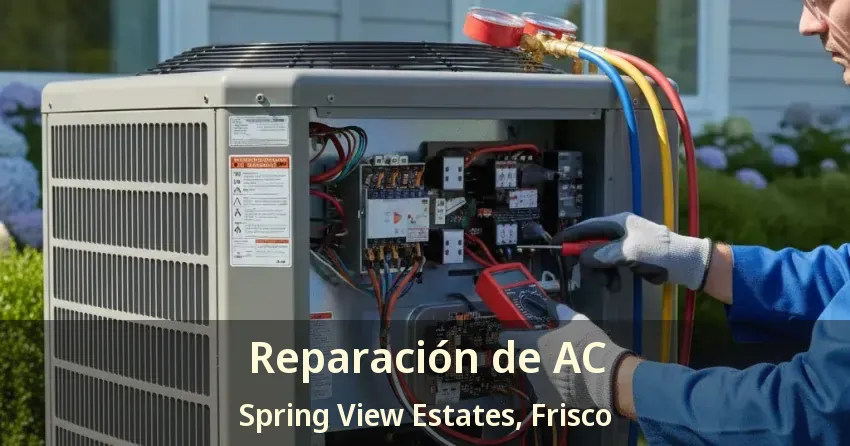 Reparación de AC Spring View Estates, Frisco - TX