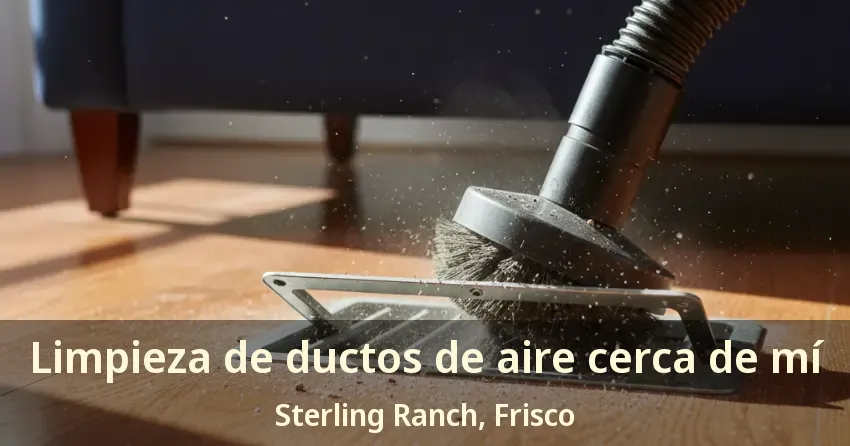 Limpieza de ductos de aire cerca de mí Sterling Ranch, Frisco - TX