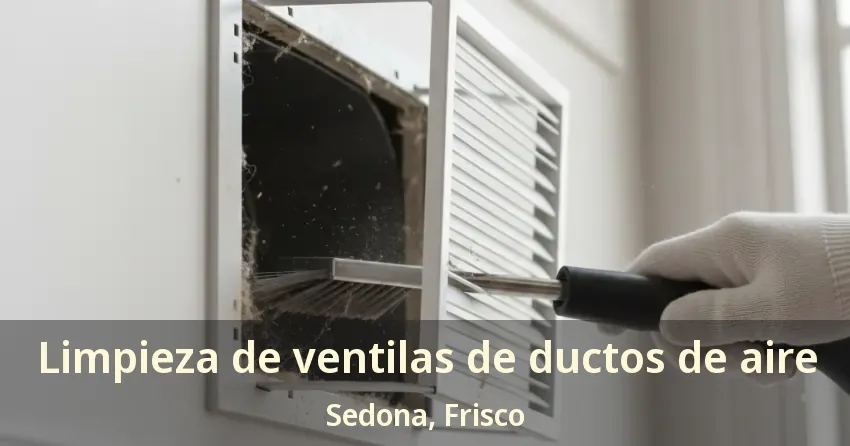 Limpieza de ventilas de ductos de aire Sedona, Frisco - TX Limpieza de ventilas de ductos de aire Sedona, Frisco - TX