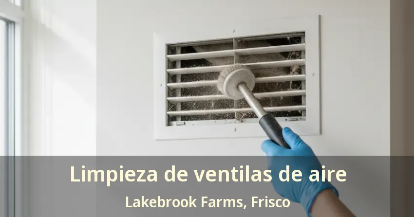 Limpieza de ventilas de aire Lakebrook Farms, Frisco - TX