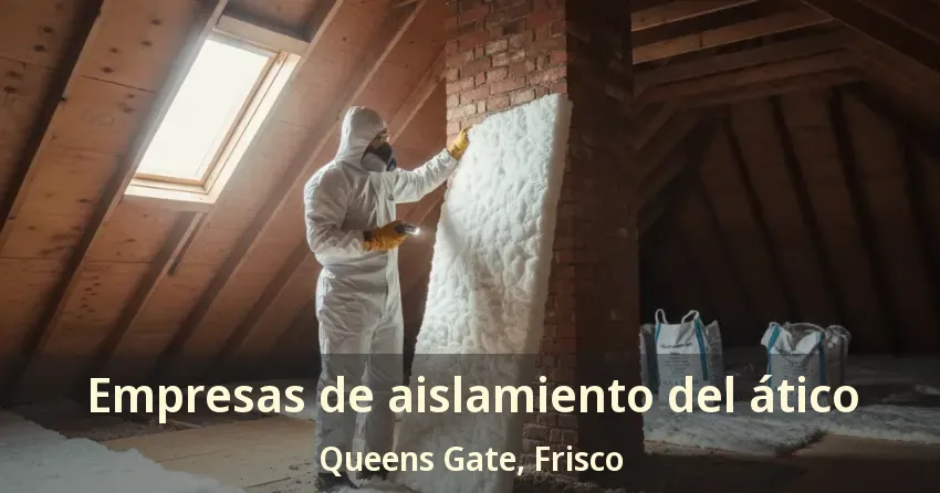 Empresas de aislamiento del ático Queens Gate, Frisco - TX