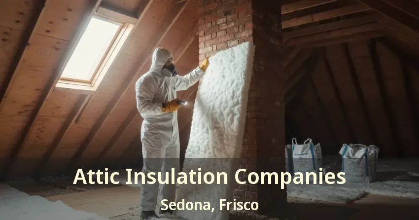 Attic Insulation Companies Sedona, Frisco - TX