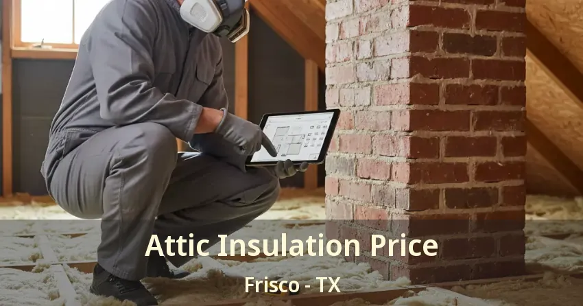 Attic Insulation Price Frisco - TX Attic Insulation Price Frisco - TX