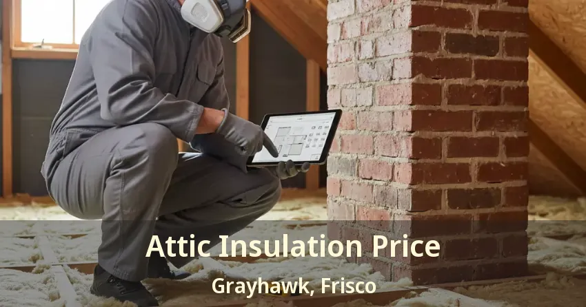 Attic Insulation Price Grayhawk, Frisco - TX