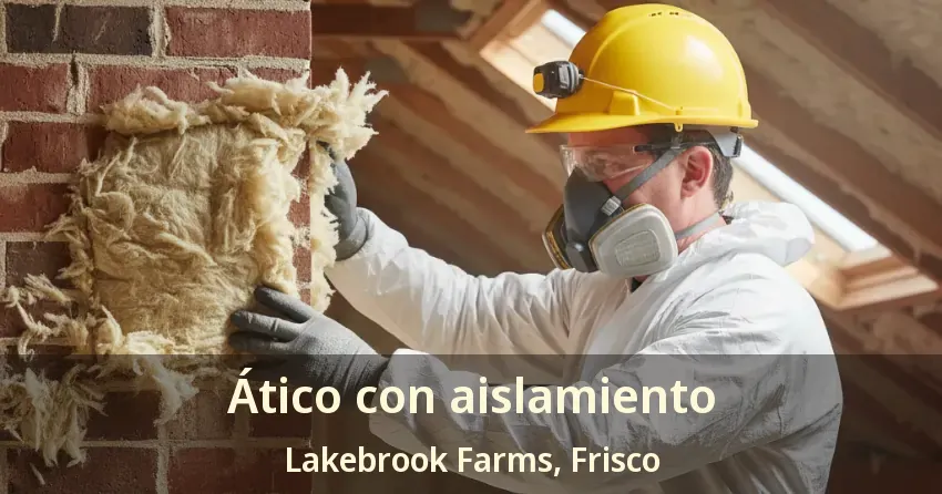 Ático con aislamiento Lakebrook Farms, Frisco - TX