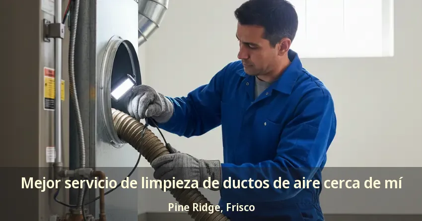 Mejor servicio de limpieza de ductos de aire cerca de mí Pine Ridge, Frisco - TX