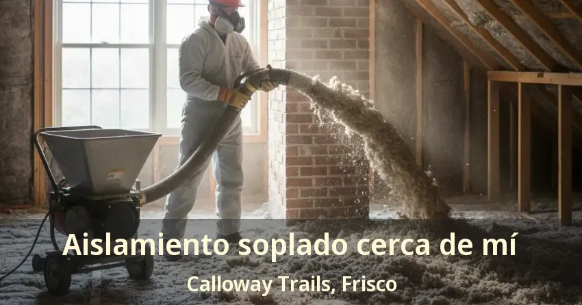 Aislamiento soplado cerca de mí Calloway Trails, Frisco - TX