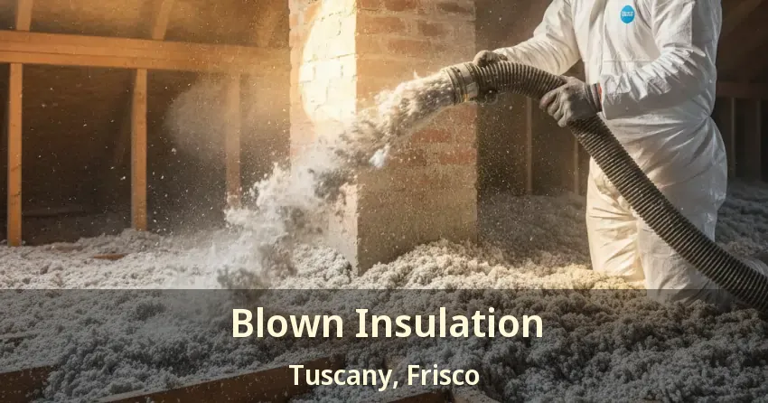 Blown Insulation Tuscany, Frisco - TX