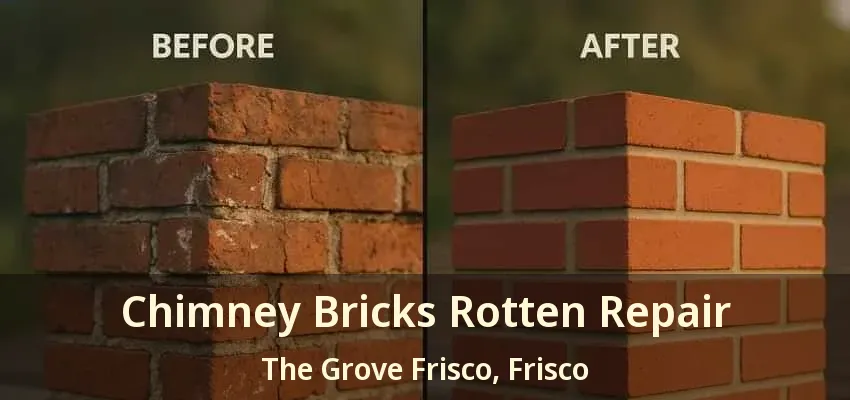 Chimney Bricks Rotten Repair The Grove Frisco, Frisco - TX