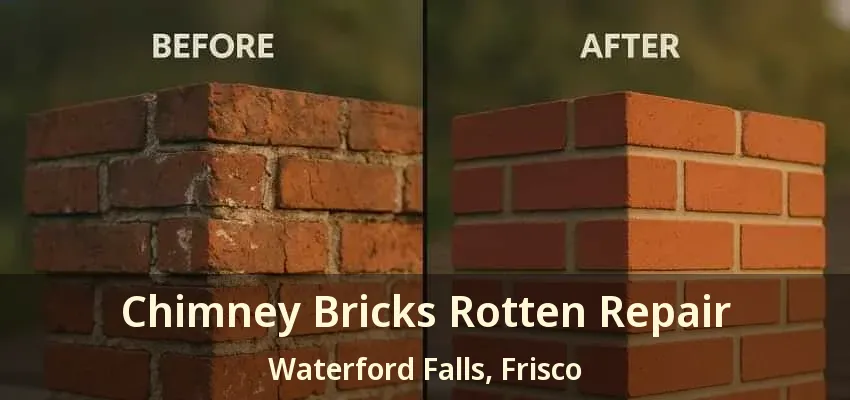 Chimney Bricks Rotten Repair Waterford Falls, Frisco - TX