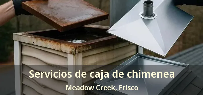 Servicios de caja de chimenea Meadow Creek, Frisco - TX