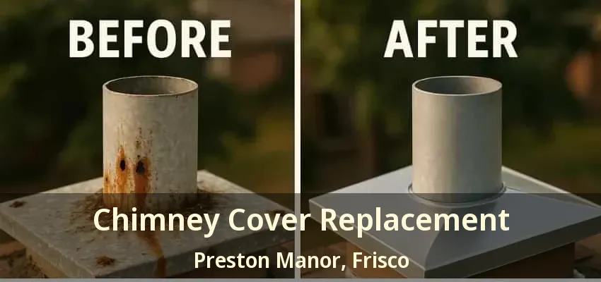 Chimney Cover Replacement Preston Manor, Frisco - TX