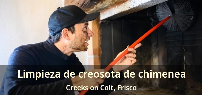 Limpieza de creosota de chimenea Creeks on Coit, Frisco - TX