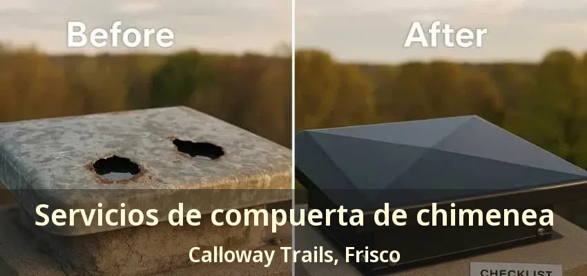 Servicios de compuerta de chimenea Calloway Trails, Frisco - TX