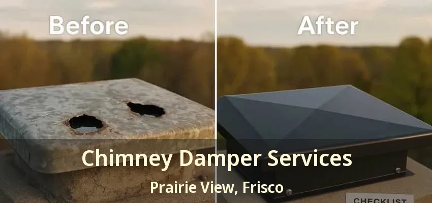 Chimney Damper Services Prairie View, Frisco - TX