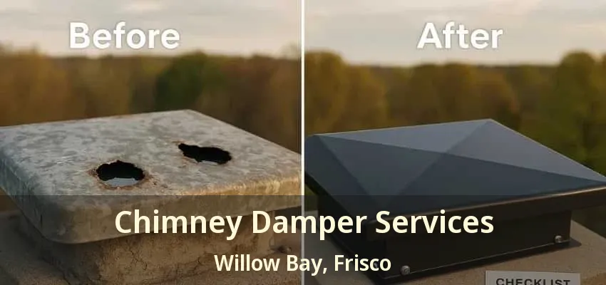 Chimney Damper Services Willow Bay, Frisco - TX