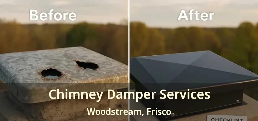 Chimney Damper Services Woodstream, Frisco - TX