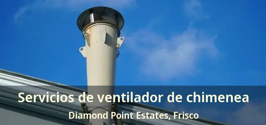 Servicios de ventilador de chimenea Diamond Point Estates, Frisco - TX