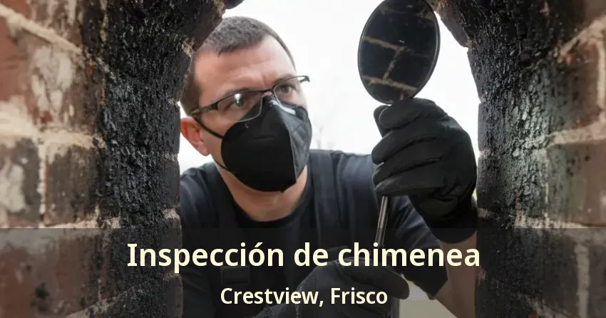 Inspección de chimenea Crestview, Frisco - TX