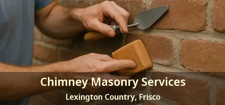 Chimney Masonry Services Lexington Country, Frisco - TX