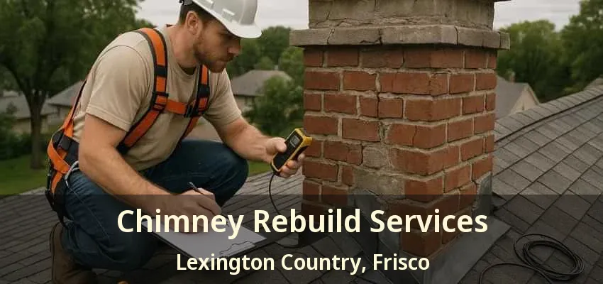 Chimney Rebuild Services Lexington Country, Frisco - TX