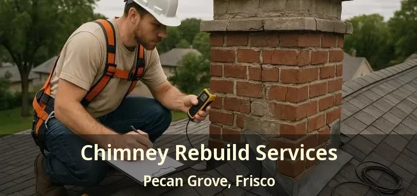 Chimney Rebuild Services Pecan Grove, Frisco - TX