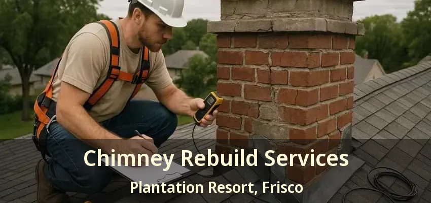 Chimney Rebuild Services Plantation Resort, Frisco - TX