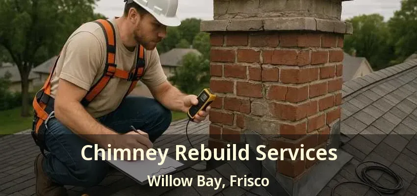 Chimney Rebuild Services Willow Bay, Frisco - TX