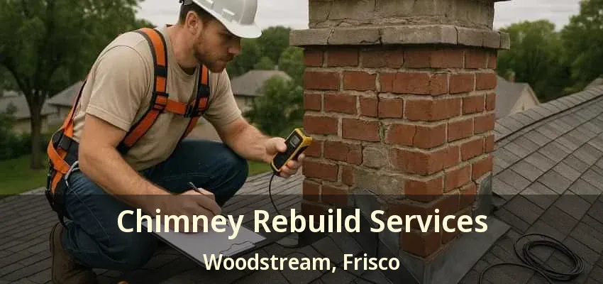 Chimney Rebuild Services Woodstream, Frisco - TX