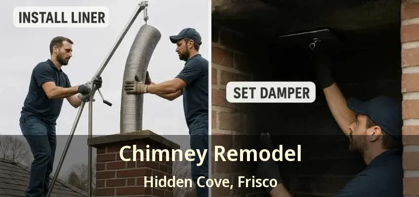 Chimney Remodel Hidden Cove, Frisco - TX