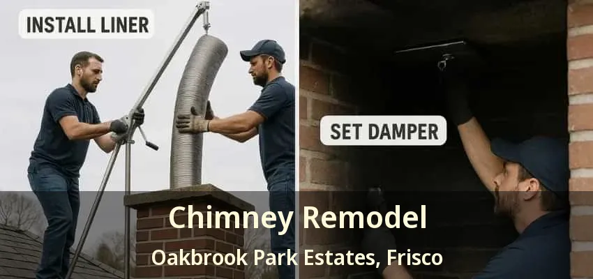 Chimney Remodel Oakbrook Park Estates, Frisco - TX