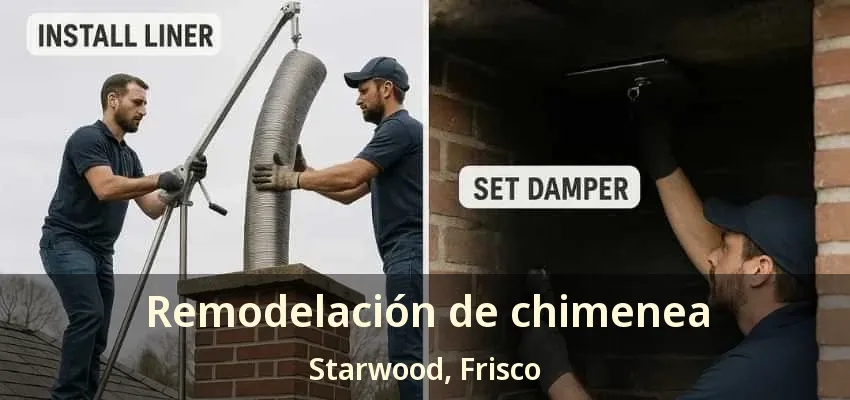 Remodelación de chimenea Starwood, Frisco - TX Remodelación de chimenea Starwood, Frisco - TX