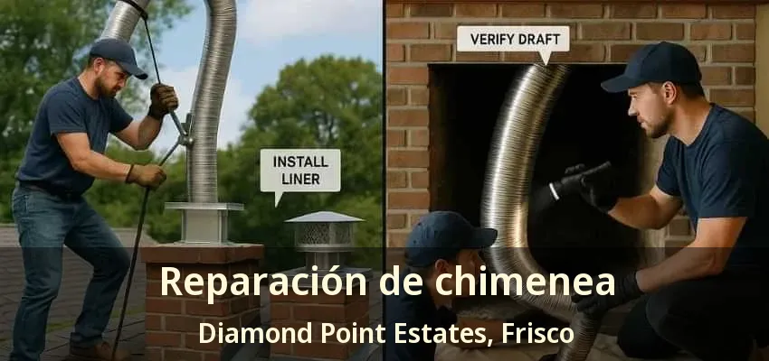 Reparación de chimenea Diamond Point Estates, Frisco - TX