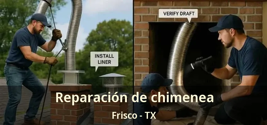 Reparación de chimenea Frisco - TX