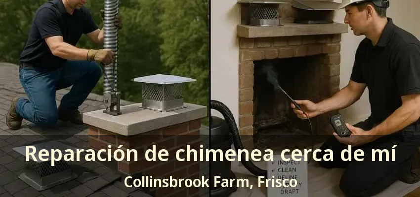 Reparación de chimenea cerca de mí Collinsbrook Farm, Frisco - TX