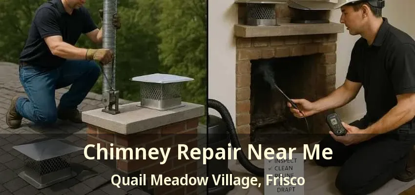 Chimney Repair Near Me Quail Meadow Village, Frisco - TX