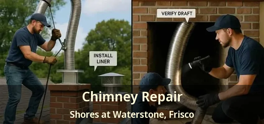 Chimney Repair Shores at Waterstone, Frisco - TX