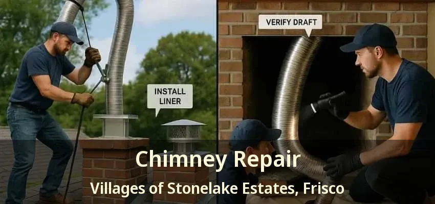 Chimney Repair Villages of Stonelake Estates, Frisco - TX