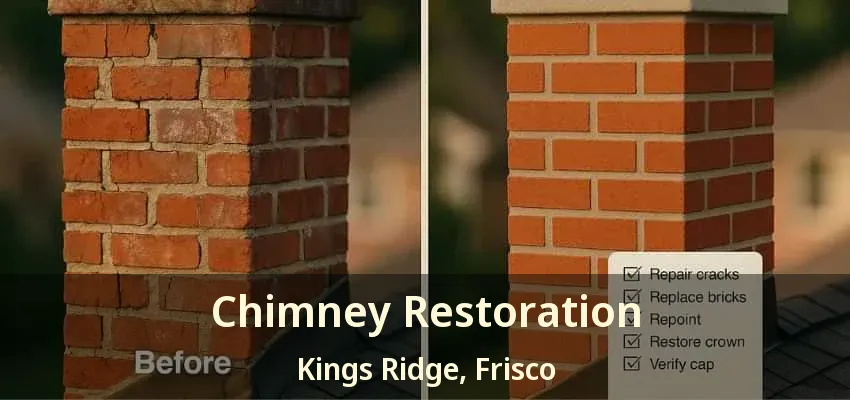 Chimney Restoration Kings Ridge, Frisco - TX