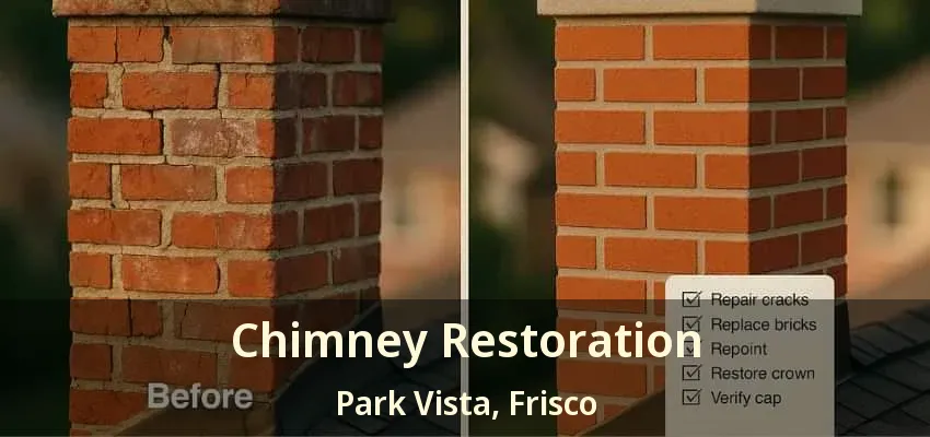 Chimney Restoration Park Vista, Frisco - TX