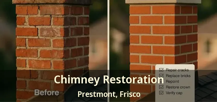 Chimney Restoration Prestmont, Frisco - TX