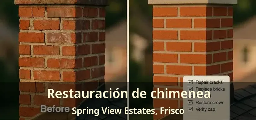 Restauración de chimenea Spring View Estates, Frisco - TX Restauración de chimenea Spring View Estates, Frisco - TX
