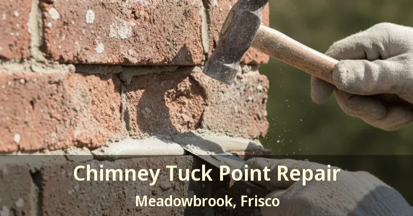Chimney Tuck Point Repair Meadowbrook, Frisco - TX