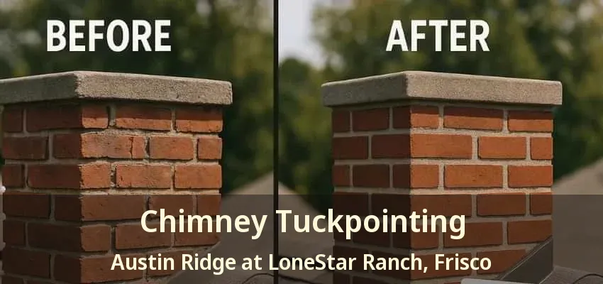 Chimney Tuckpointing Austin Ridge at LoneStar Ranch, Frisco - TX