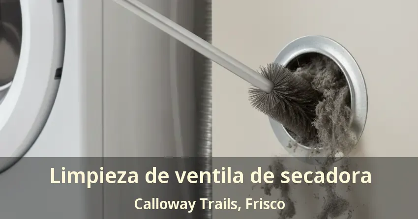 Limpieza de ventila de secadora Calloway Trails, Frisco - TX