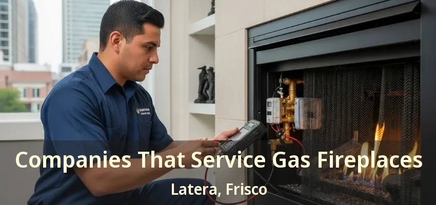 Companies That Service Gas Fireplaces Latera, Frisco - TX
