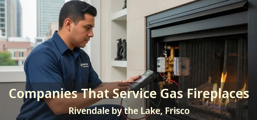 Companies That Service Gas Fireplaces Rivendale by the Lake, Frisco - TX