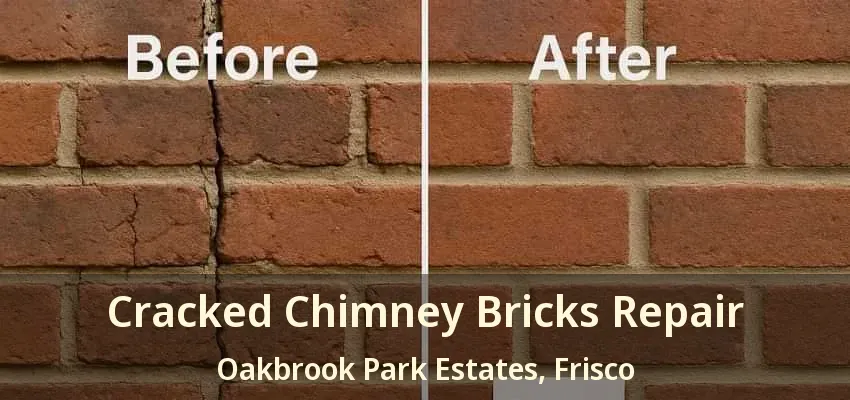 Cracked Chimney Bricks Repair Oakbrook Park Estates, Frisco - TX