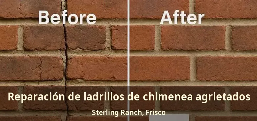 Reparación de ladrillos de chimenea agrietados Sterling Ranch, Frisco - TX Reparación de ladrillos de chimenea agrietados Sterling Ranch, Frisco - TX